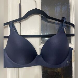 NWT Lucky Brand Super Soft Wireless Bra - Navy Blue 38C